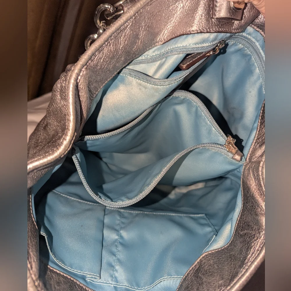 Coach stylish metallic